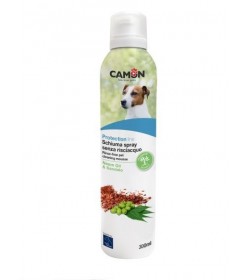 La soluzione ideale per l’igiene quotidiana di cani e cuccioli senza risciacquo. Deterge il manto delicatamente e rilascia una