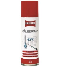Spray raffreddante contiene uno speciale agente raffreddante ininfiammabile, di alta resa. Questo ha il vantaggio di eliminare o