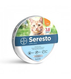 Questo collare antiprassitario Seresto è specifico per gatti per il trattamento e la prevenzione dell’infestazione da pulci (