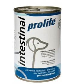 Prolife Intestinal wet è l'alimento completo dietetico specifico per il cane che presenta patologie gastrointestinali. Grazie a