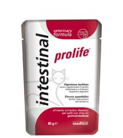 Prolife Intestinal wet è l'alimento completo dietetico specifico per il gatto che presenta disturbi gastrointestinali. Grazie a