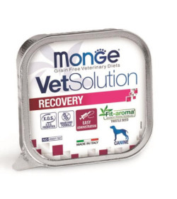 Monge VetSolution Recovery Canine è un alimento dietetico completo per cani formulato per la ripresa nutrizionale, convalescenz