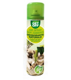 Deodorante spray per ambienti, cattura gli odori.