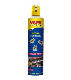 Vape Vespe è un prodotto specifico studiato per eliminare i nidi di vespe e altri insetti (ragni, calabroni, cimici) in tutta s